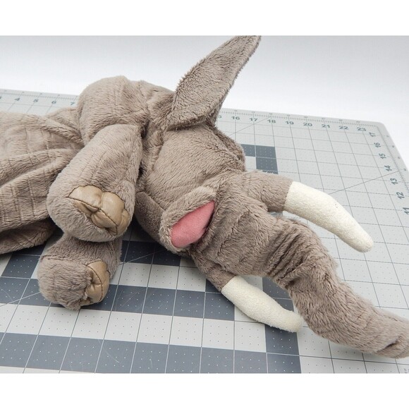 Folkmanis Elephant Stage Puppet Hand Gray Tusks Realistic Plush Trunk Moves - Picture 6 of 16